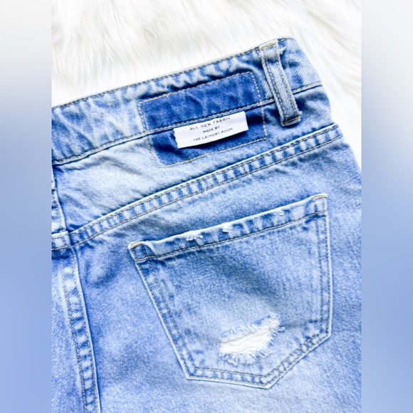 The Laundry Room Flared Crop Jeans Destroyed Denim size 27 - Picture 4 of 5